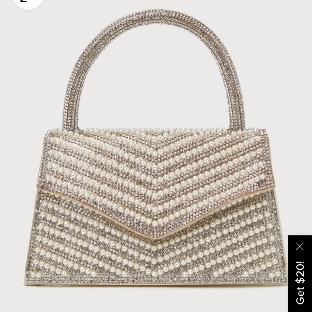 Beaded evening bag from Lulus